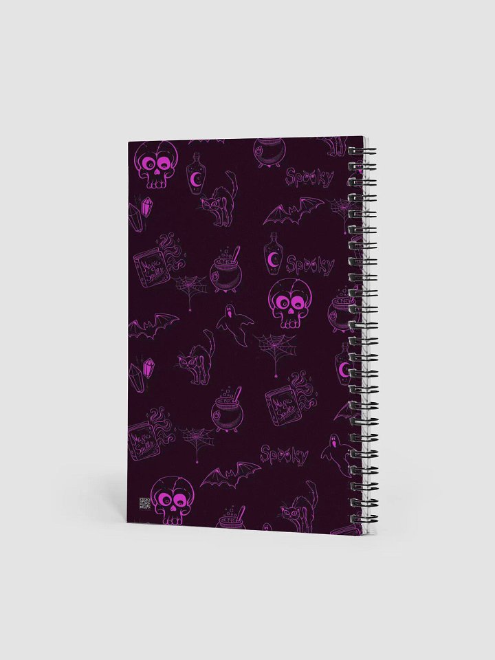Spooky Magic Spiral Notebook product image (2)