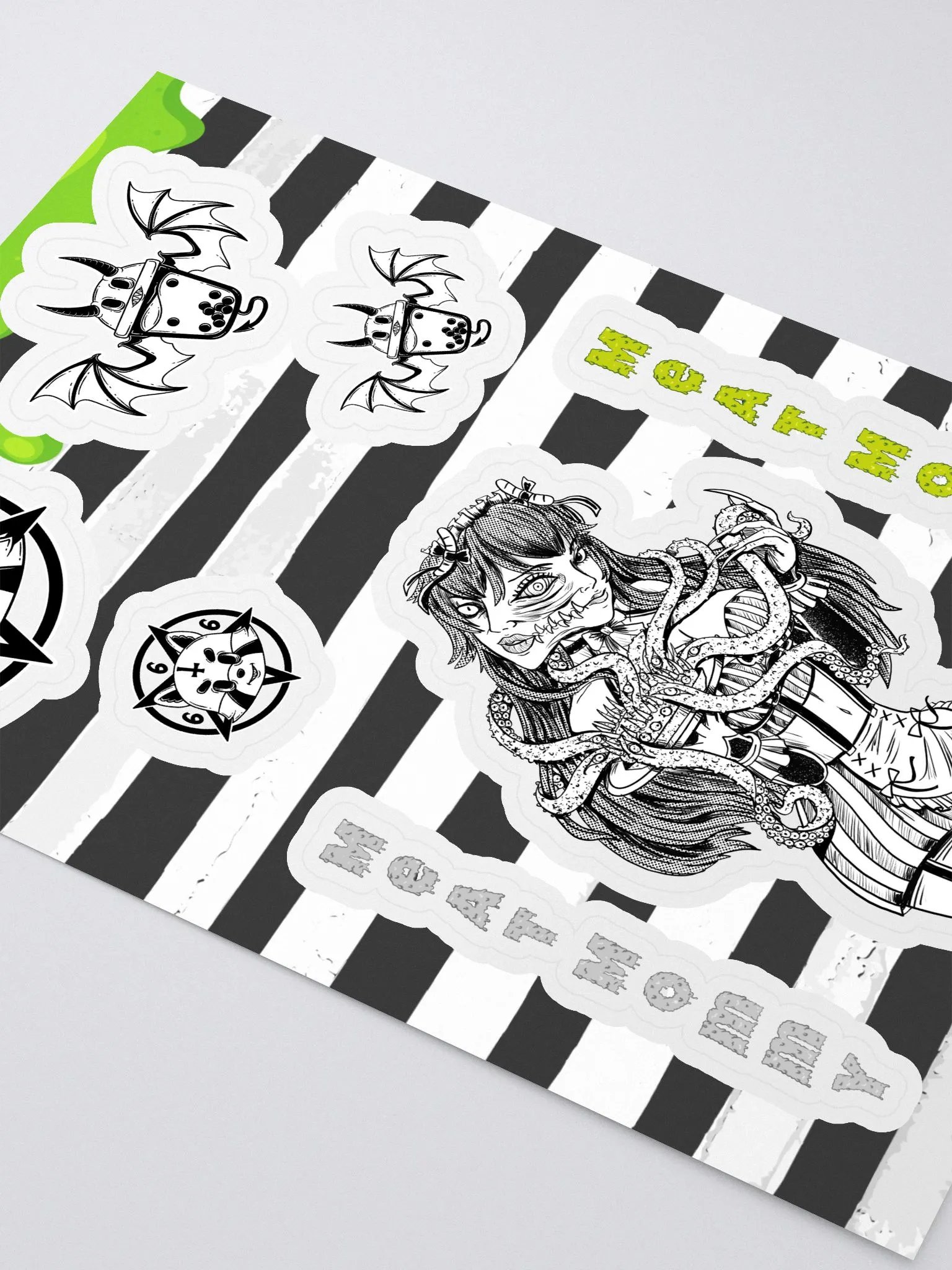MeatMommy Horror Sticker Pack product image (3)