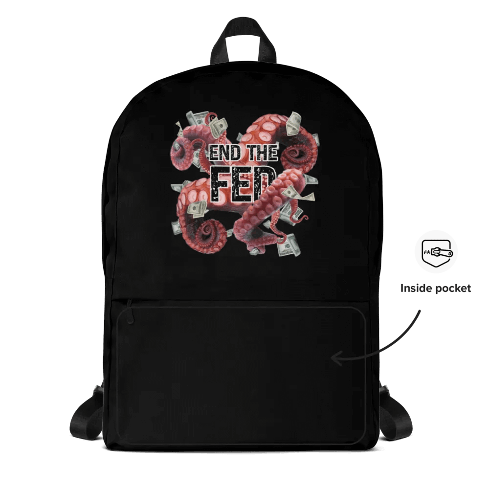“End The Fed” Backpack product image (6)