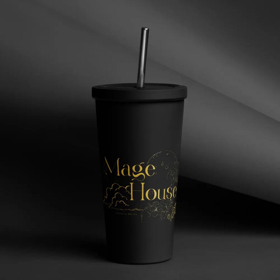 Pumpkin Mage: Goddess of the Gourds - Insulated Tumbler w/ Straw product image (11)