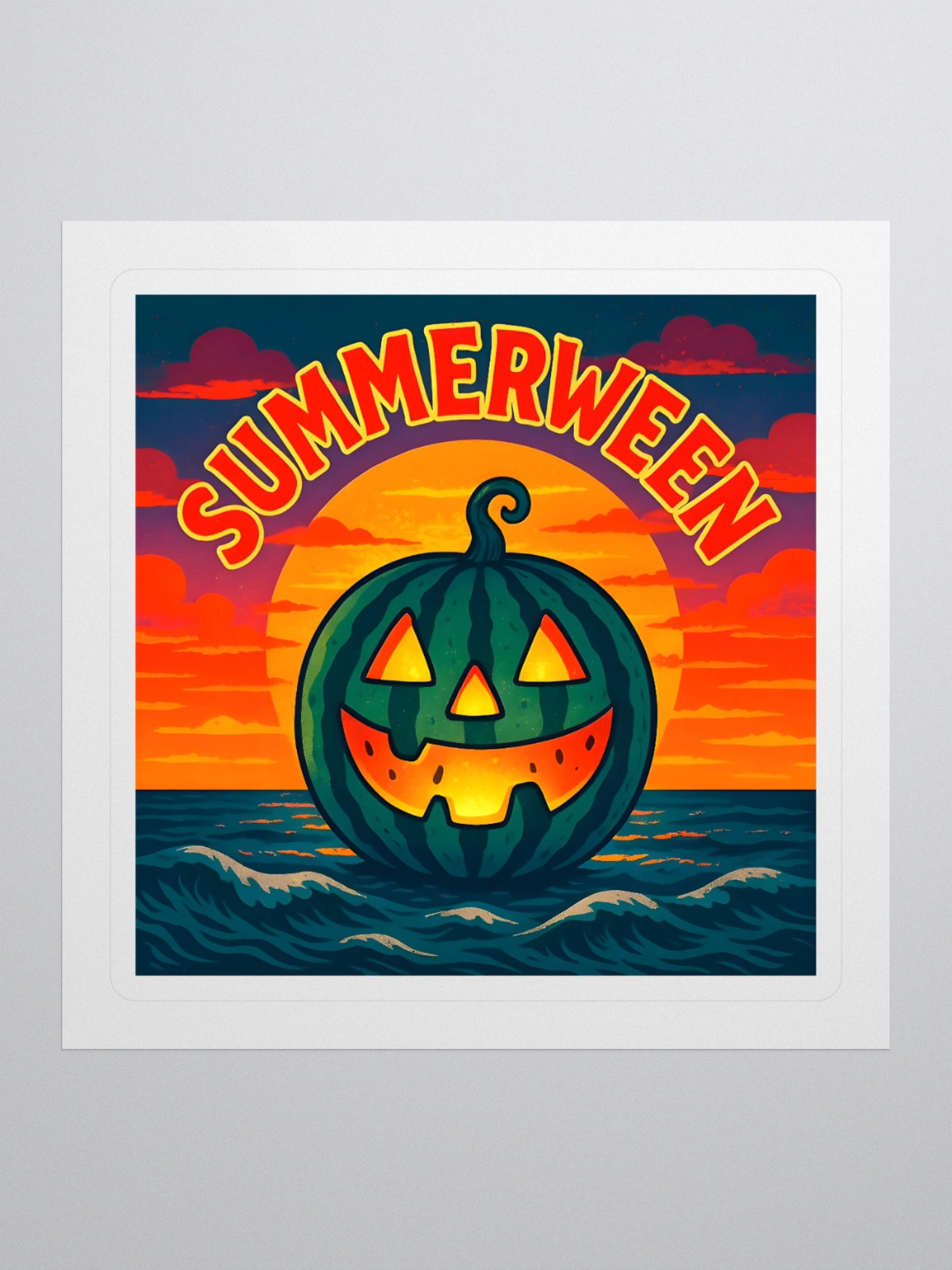 Summerween Premium Sticker product image (1)