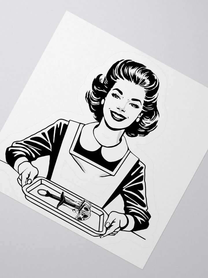 Trad Mom - Kiss Cut Sticker product image (5)