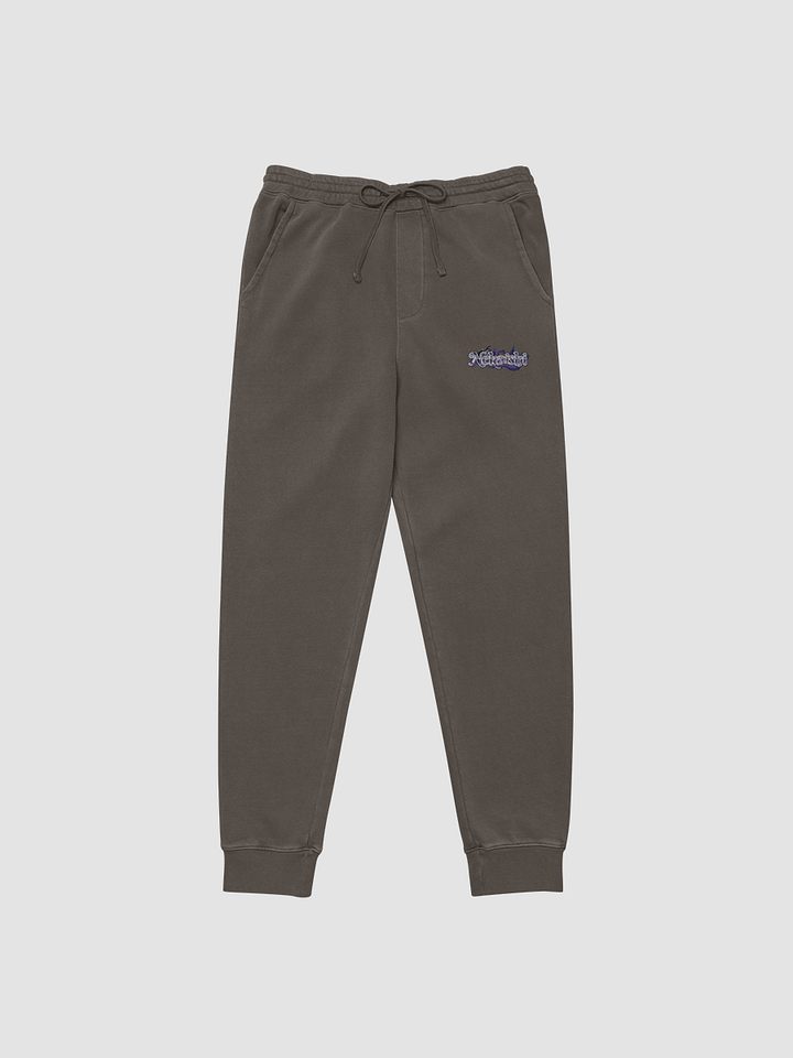 Unisex Pigment-Dyed Sweatpants - Standard | Embroidered product image (1)
