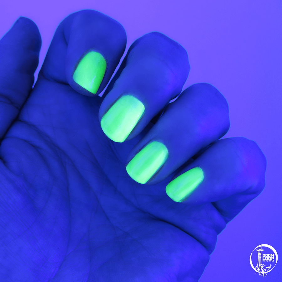 JOY DEFIANT - Neon Yellow Jelly Magnetic Shimmer Polish product image (2)