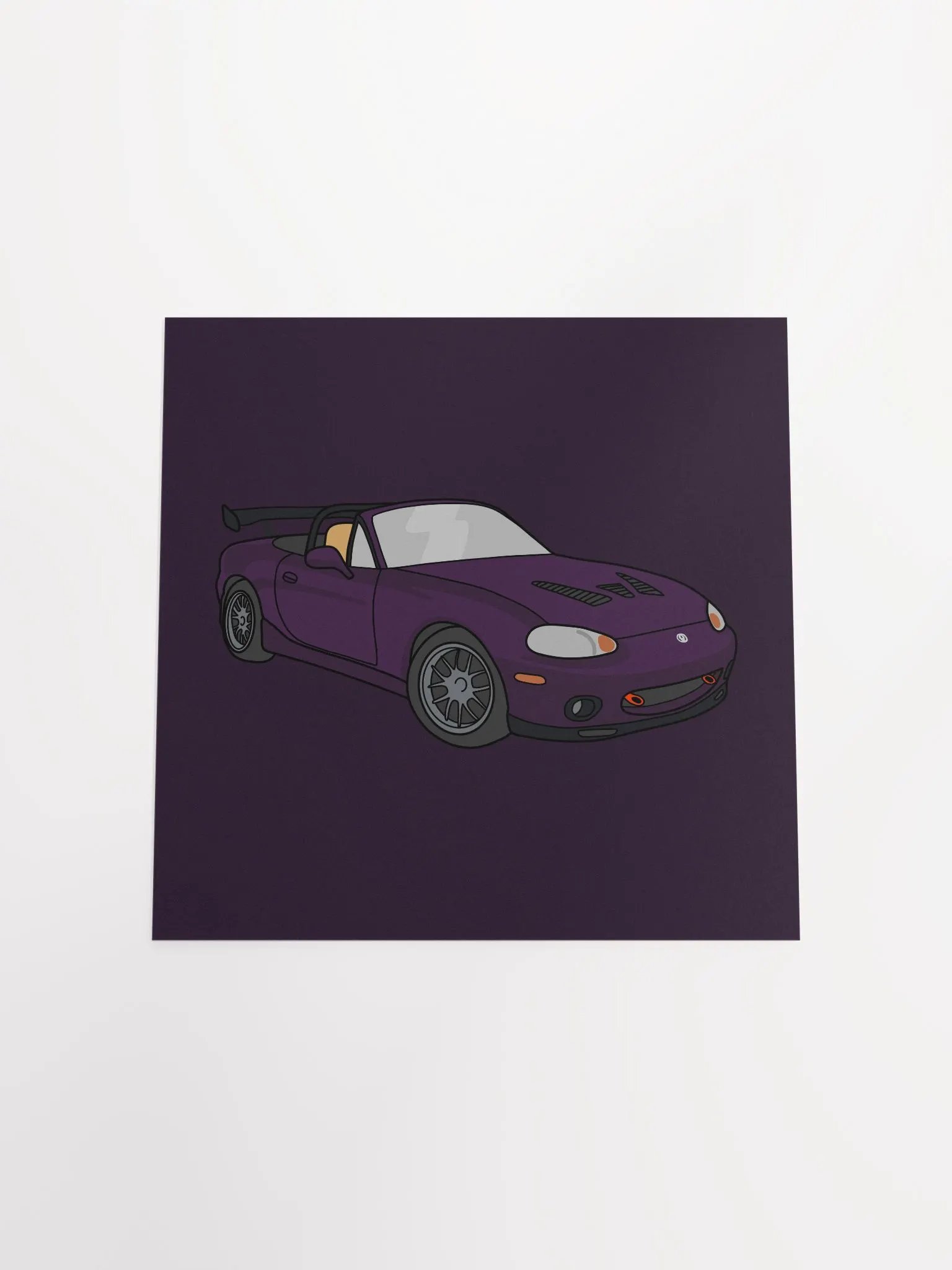 Caffeinated Gearhead's Car Collection - NB Mazda Miata - Poster product image (4)