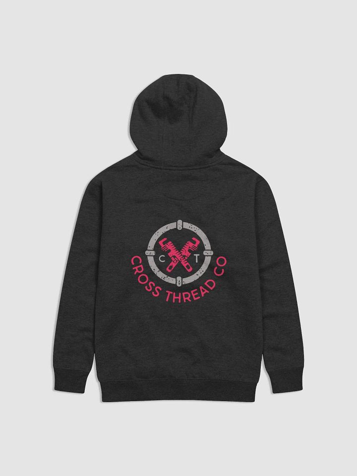 Logo Hoodie (pink logo) product image (2)