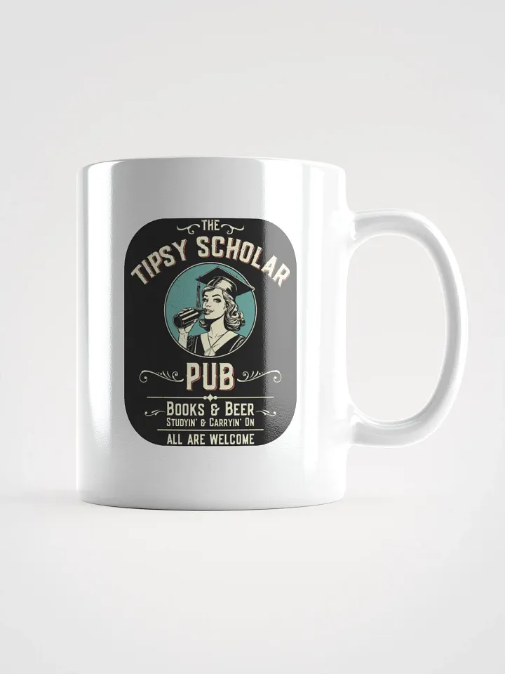 The Tipsy Scholar Coffee Mug: For Beer-Loving Graduates product image (1)