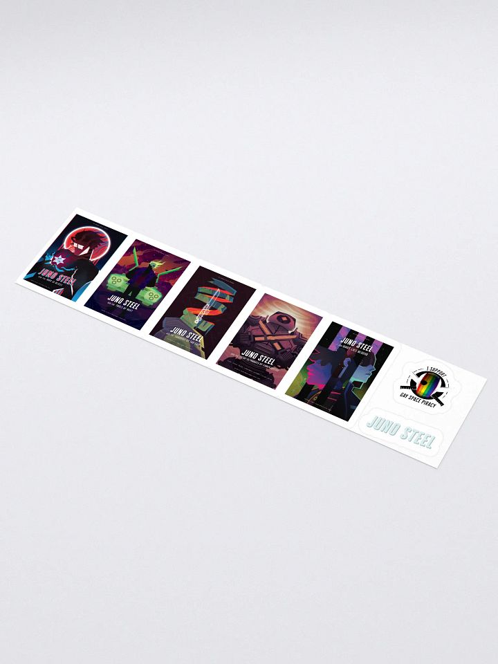 Juno Steel Season 3 Sticker Collection product image (1)