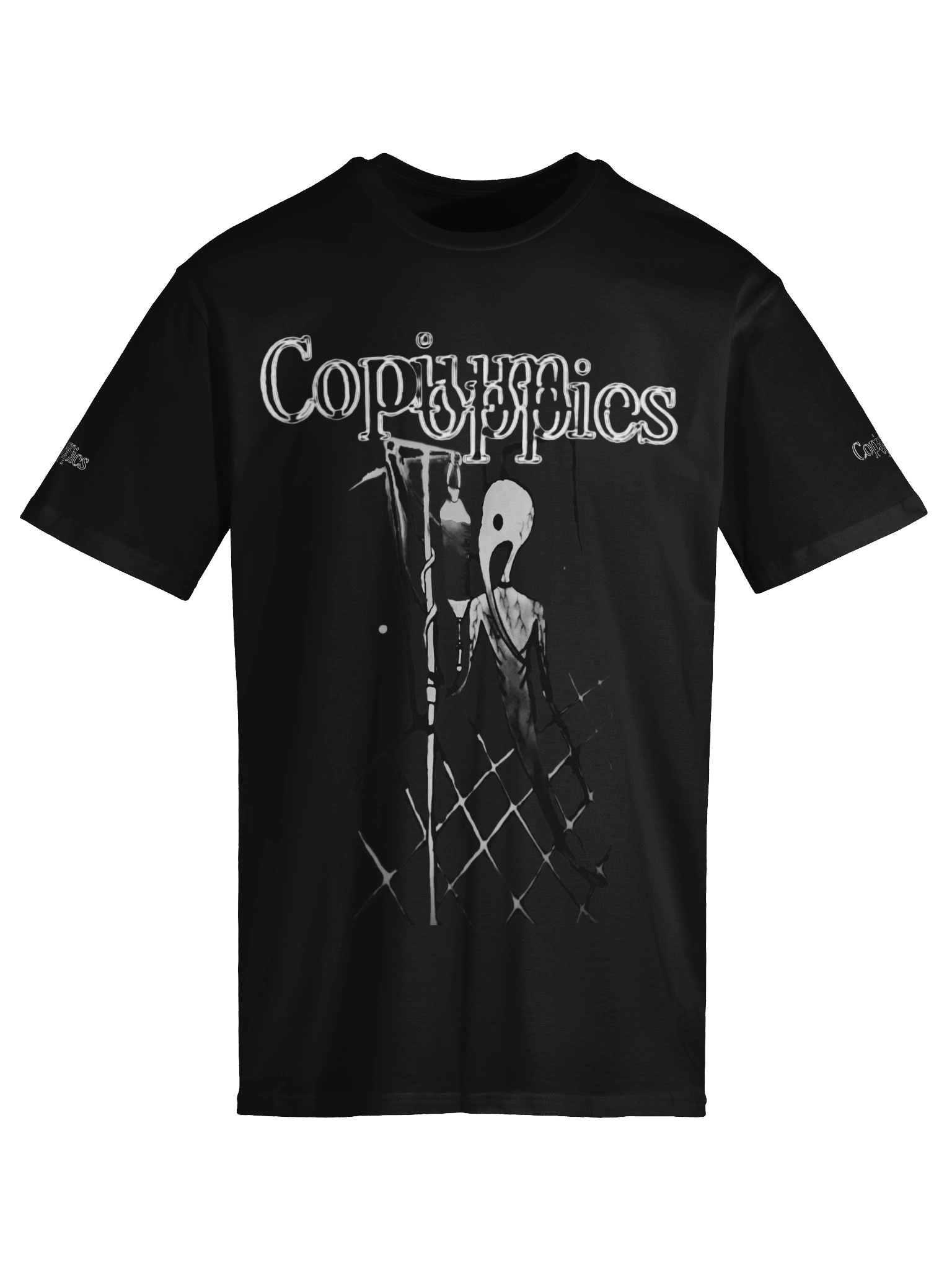 Copium Poppies - Dmitry's Curse - T-Shirt (B&W Variant) product image (1)