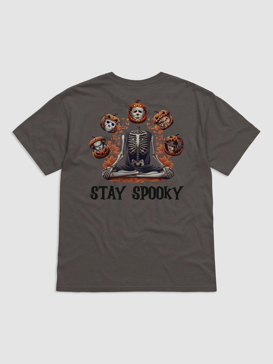 Pumpkin Zen Skeleton T-Shirt product image (11)