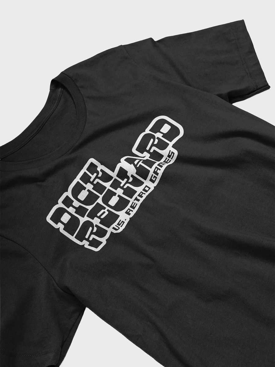 Dick Reckard vs Retro Games MonoWhite Logo Unisex T-Shirt product image (3)