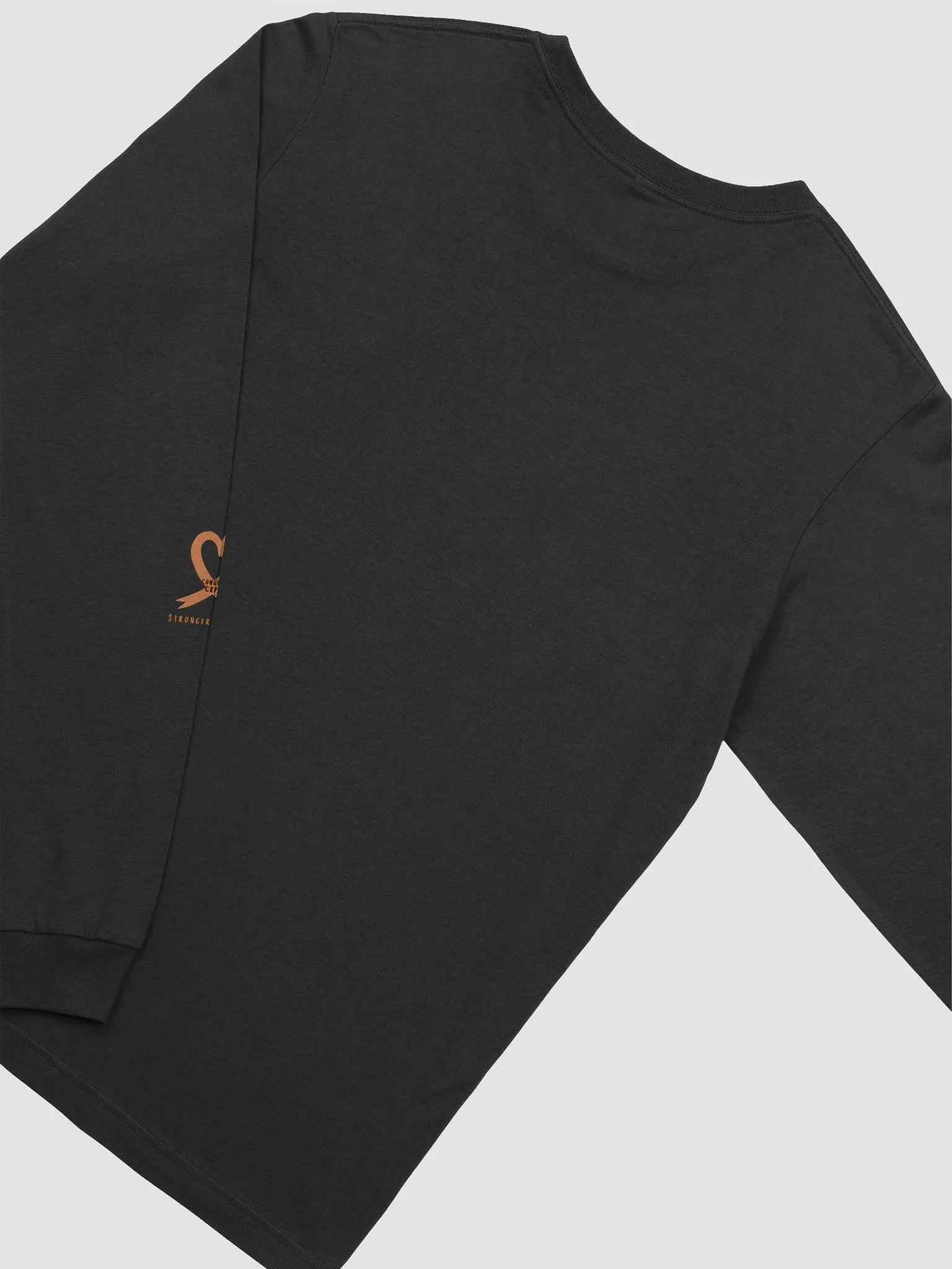 CRPS Warrior Awareness Ribbon Do Not Touch RIGHT Arm 'Supersoft' Long Sleeve Shirt (Unisex) product image (4)