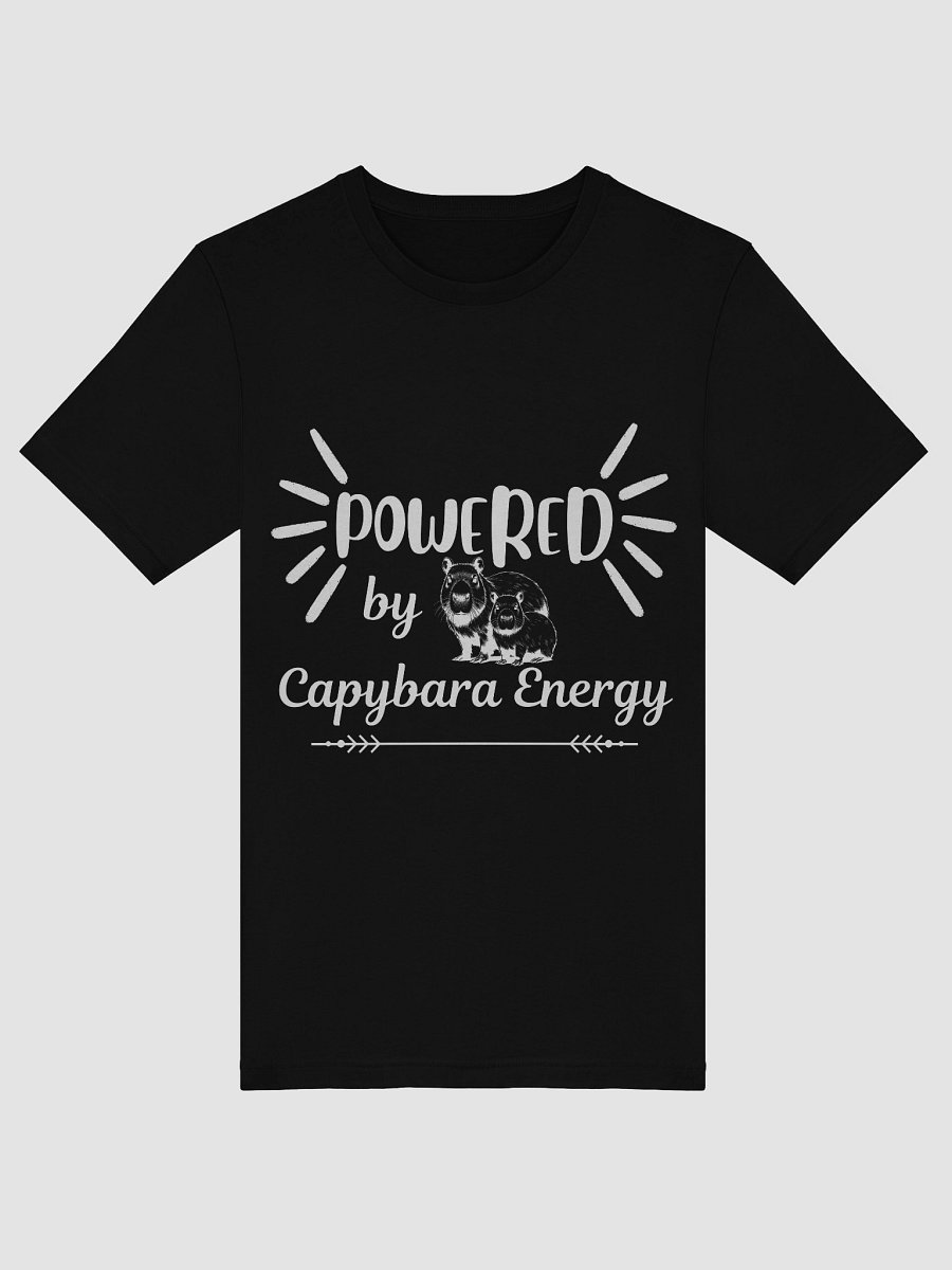Powered by Capybara Energy T-Shirt product image (5)