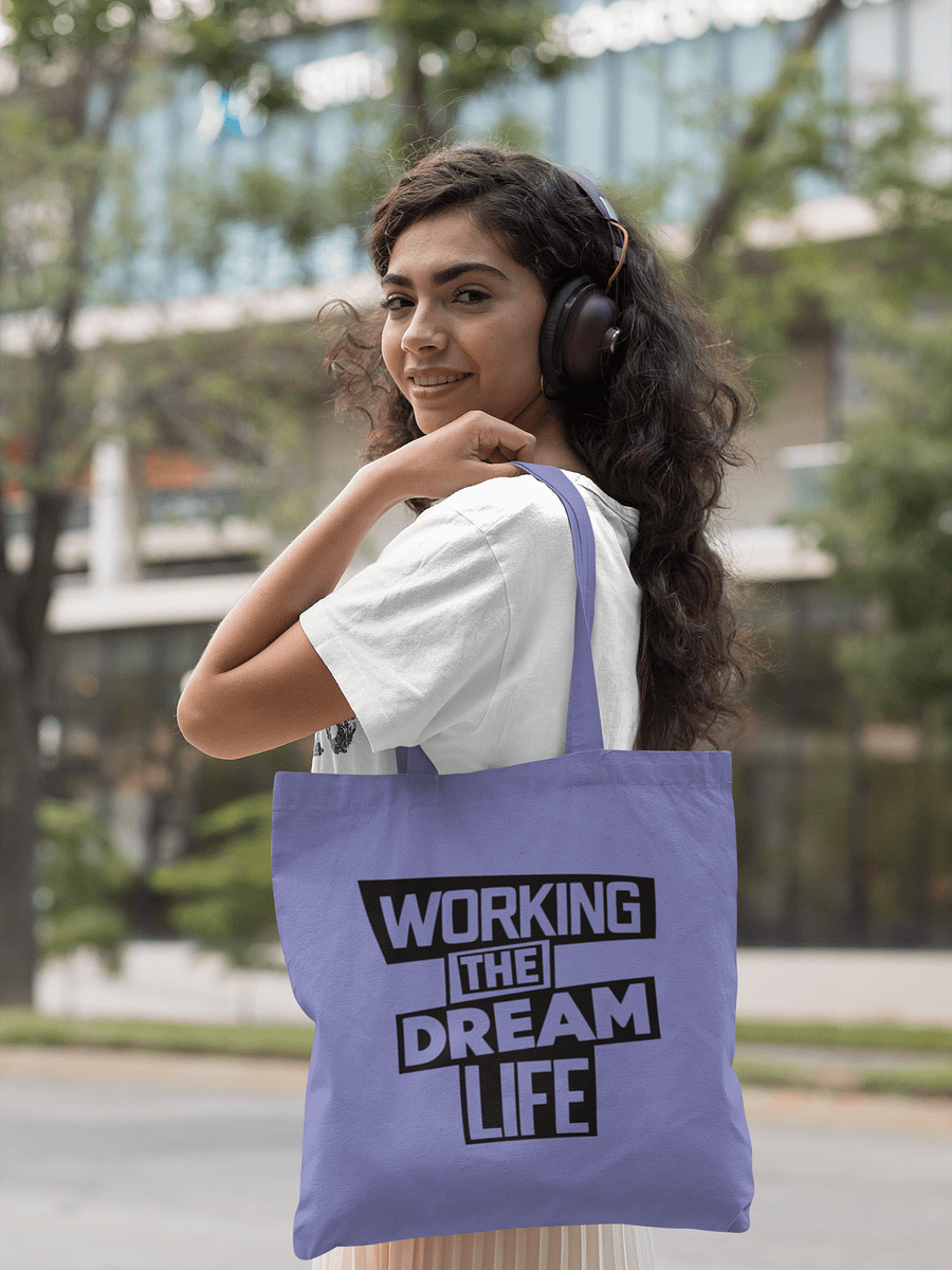 Purple Econscious Organic Cotton Tote Bag – Eco-Friendly Reusable Shopping & Everyday Carry Bag product image (5)