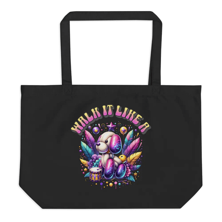 Walk It Like A Dog Whimsical Tote Bag product image (1)