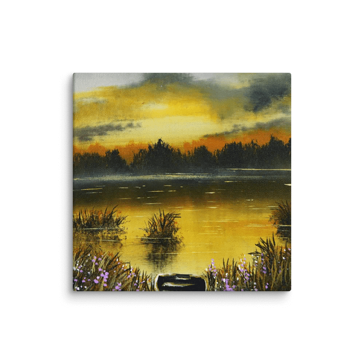 Lonely Boat at Sunrise product image (16)