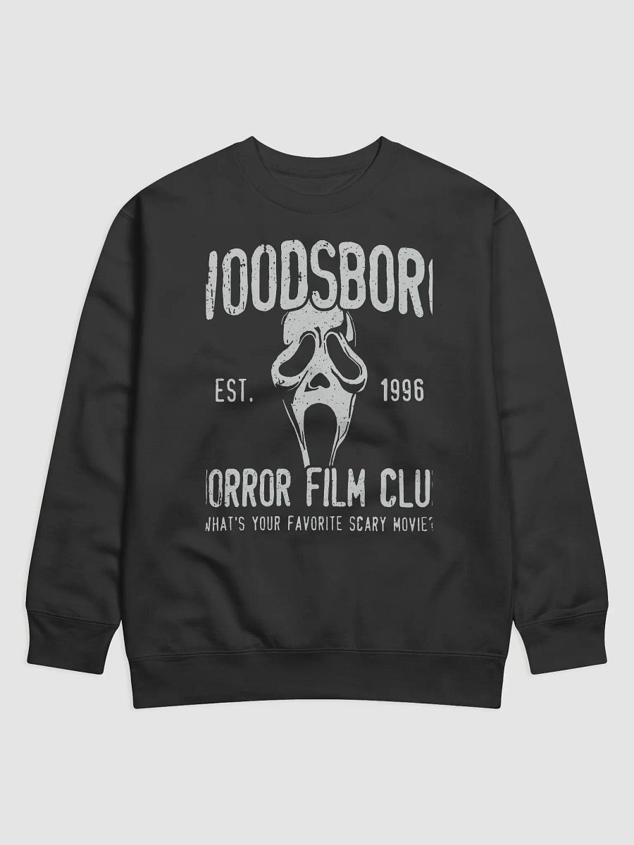 Woodsoro Horror Film Club Sweatshirt, Horror Film Club Sweatshirt, Halloween Sweatshirt product image (1)