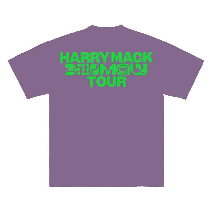Anomaly Tour 2025 Purple Short Sleeve T-Shirt product image (2)