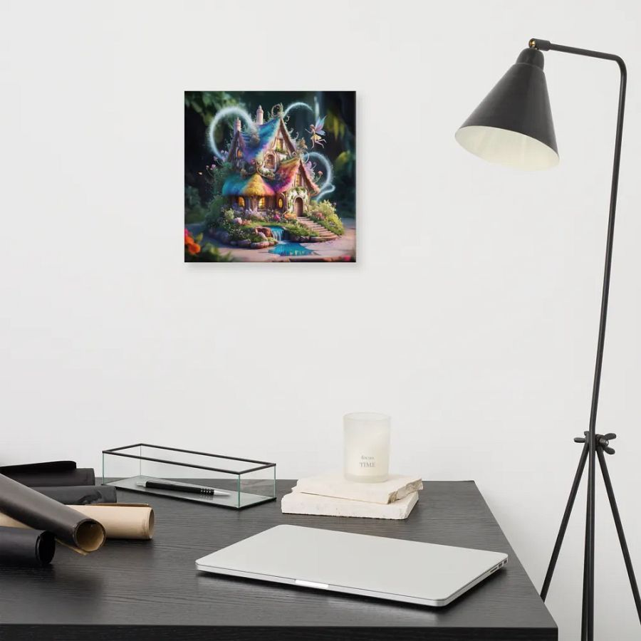 Watercolour Fairy House Art - v4 product image (11)