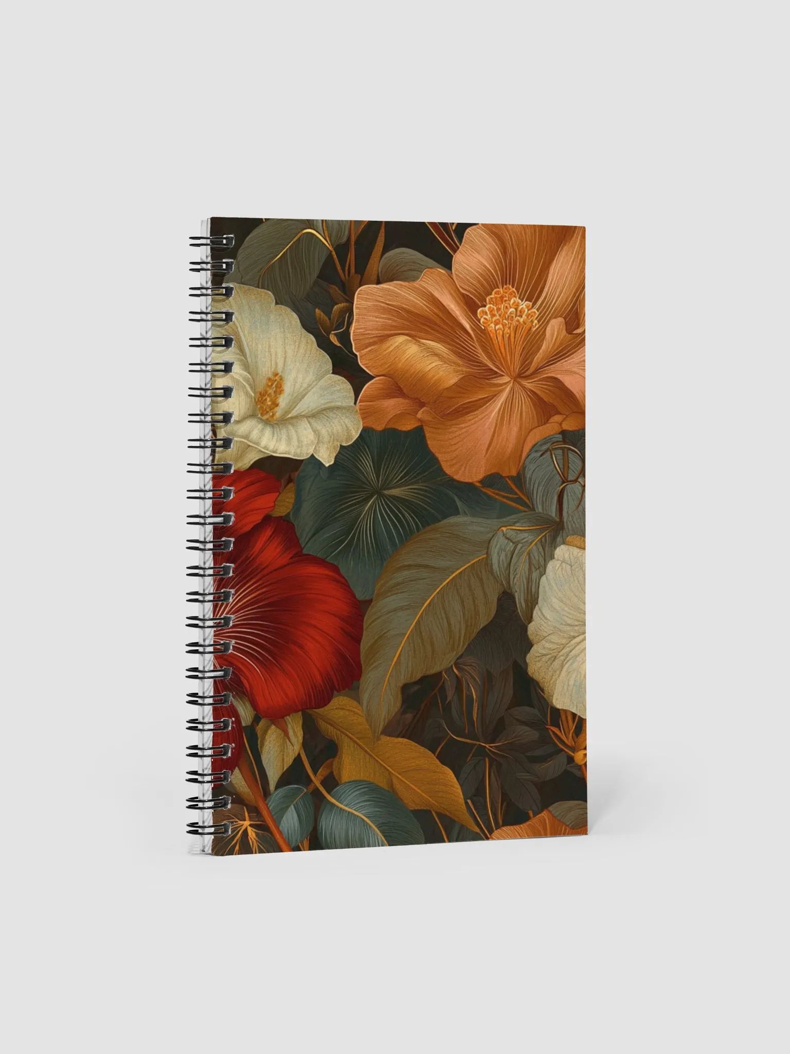 Bloom Noir Spiral Notebook product image (1)