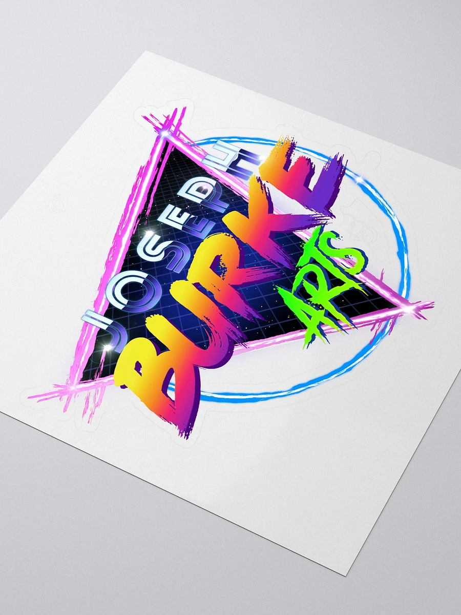 Joseph Burke Arts Synthwave Sticker product image (3)
