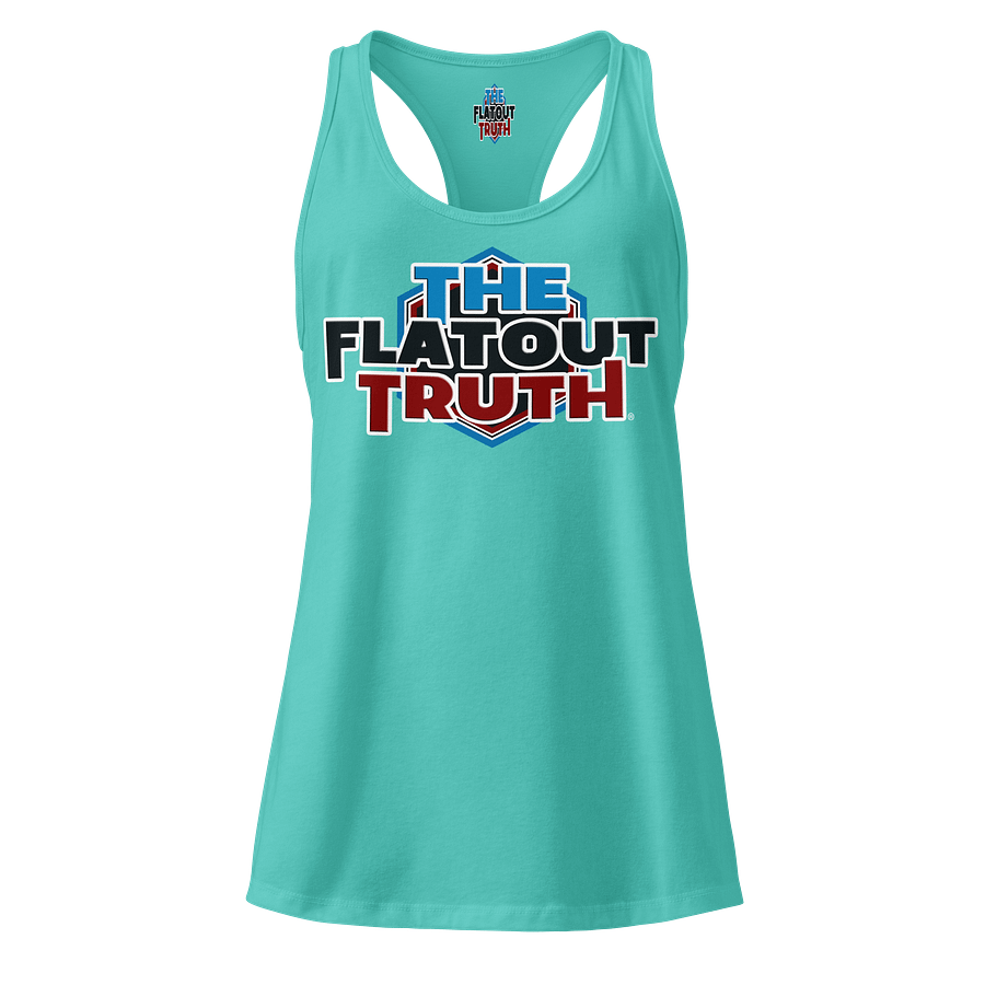 TFOT Women's Blue Hex Racerback Tank product image (1)