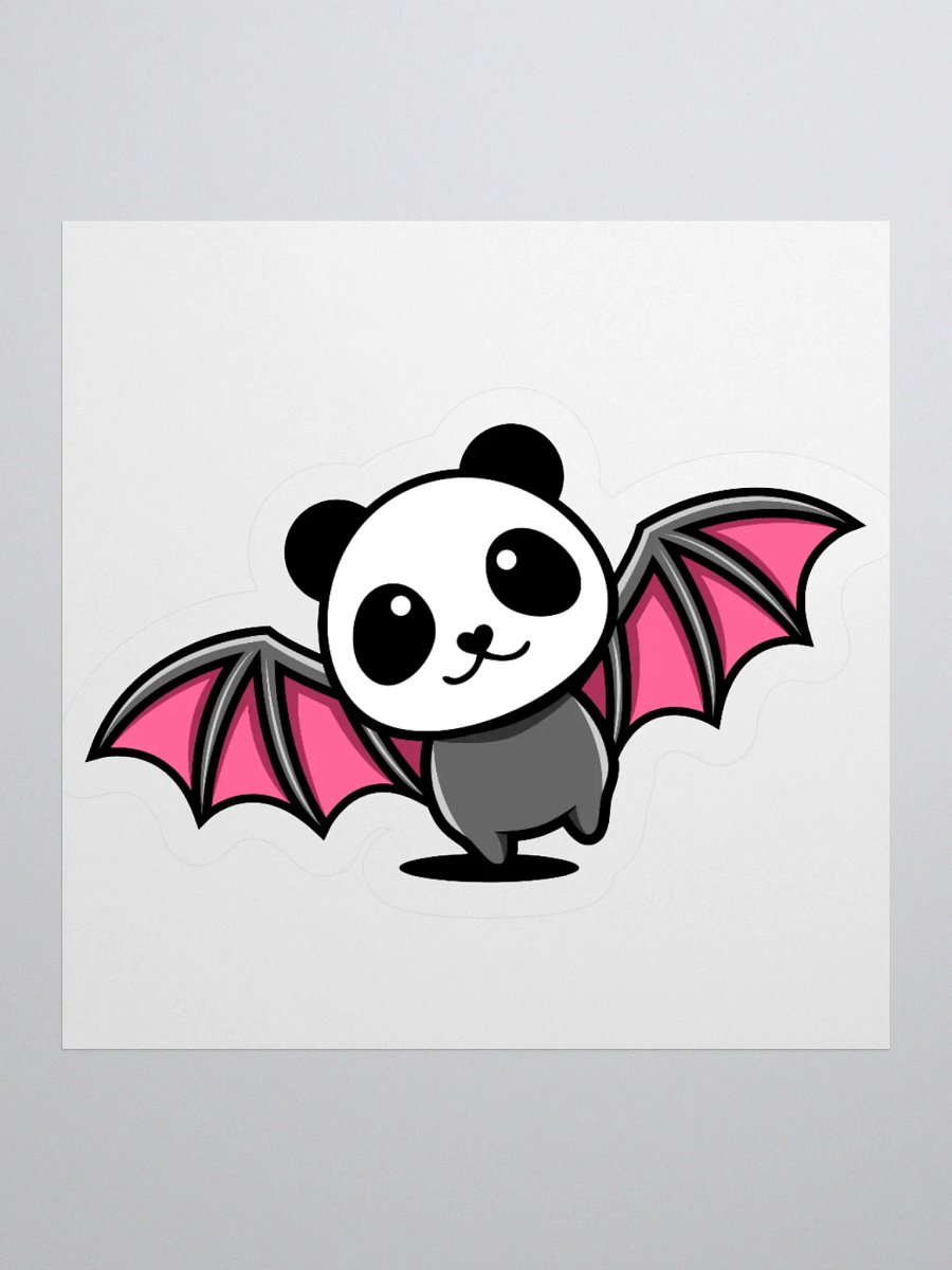 Panda Bat Sticker product image (2)