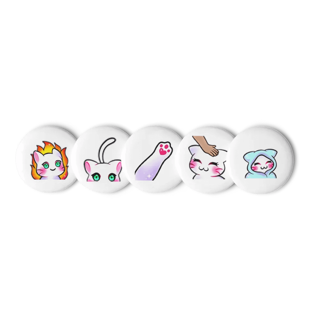Cat Pin Button Set product image (5)
