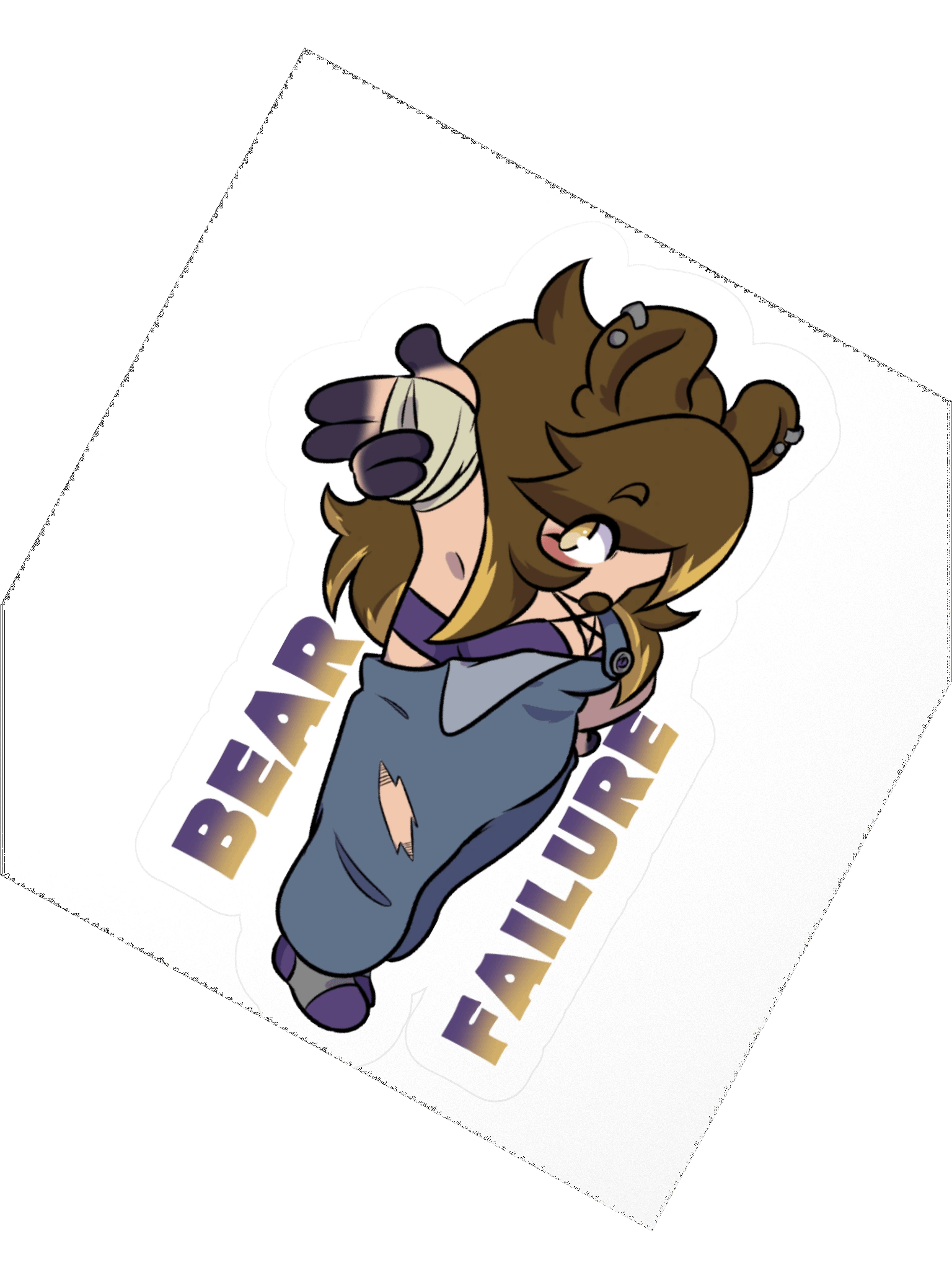Bear Failure Sticker product image (4)