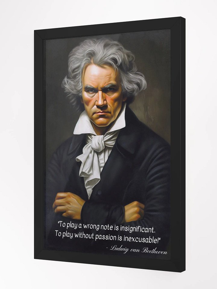 Beethoven - Famous Quote | Wall Poster product image (2)