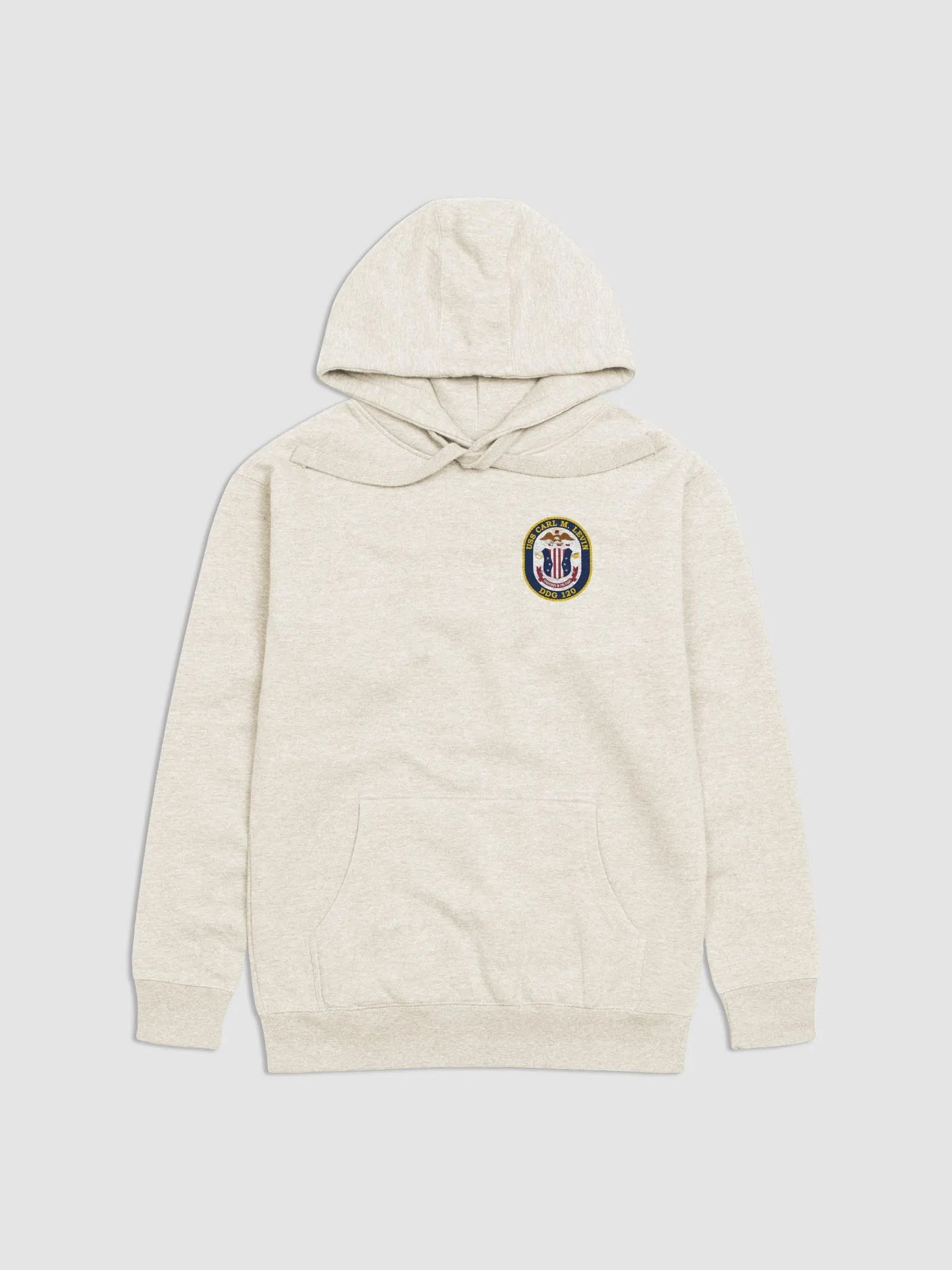 USS Carl M. Levin DDG 120: Hooded Sweatshirt product image (1)