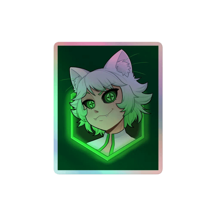 Heroic Portrait (Holographic Sticker) product image (2)