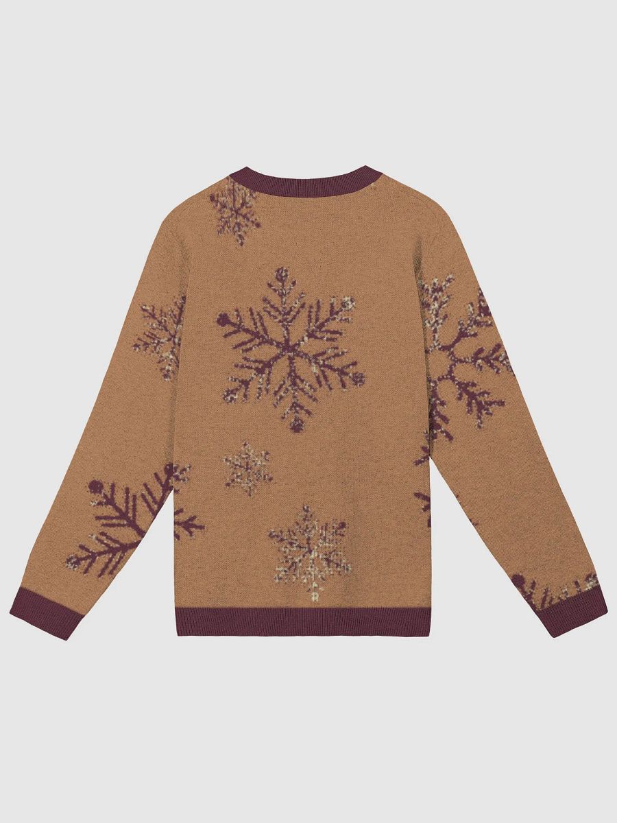 Snowflake Bliss Knitted Crewneck Sweater product image (2)