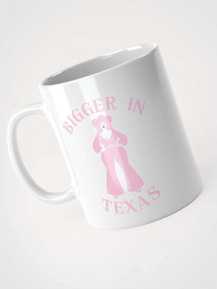 Bigger In Texas Mug | PINK product image (1)