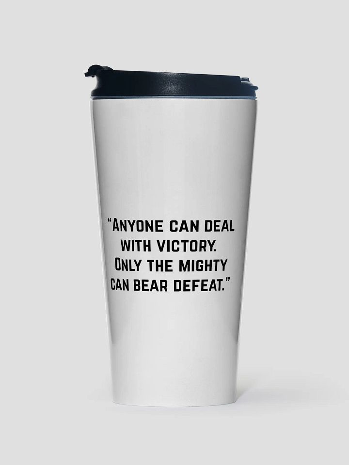 Hustle Quote Travel Mug product image (1)