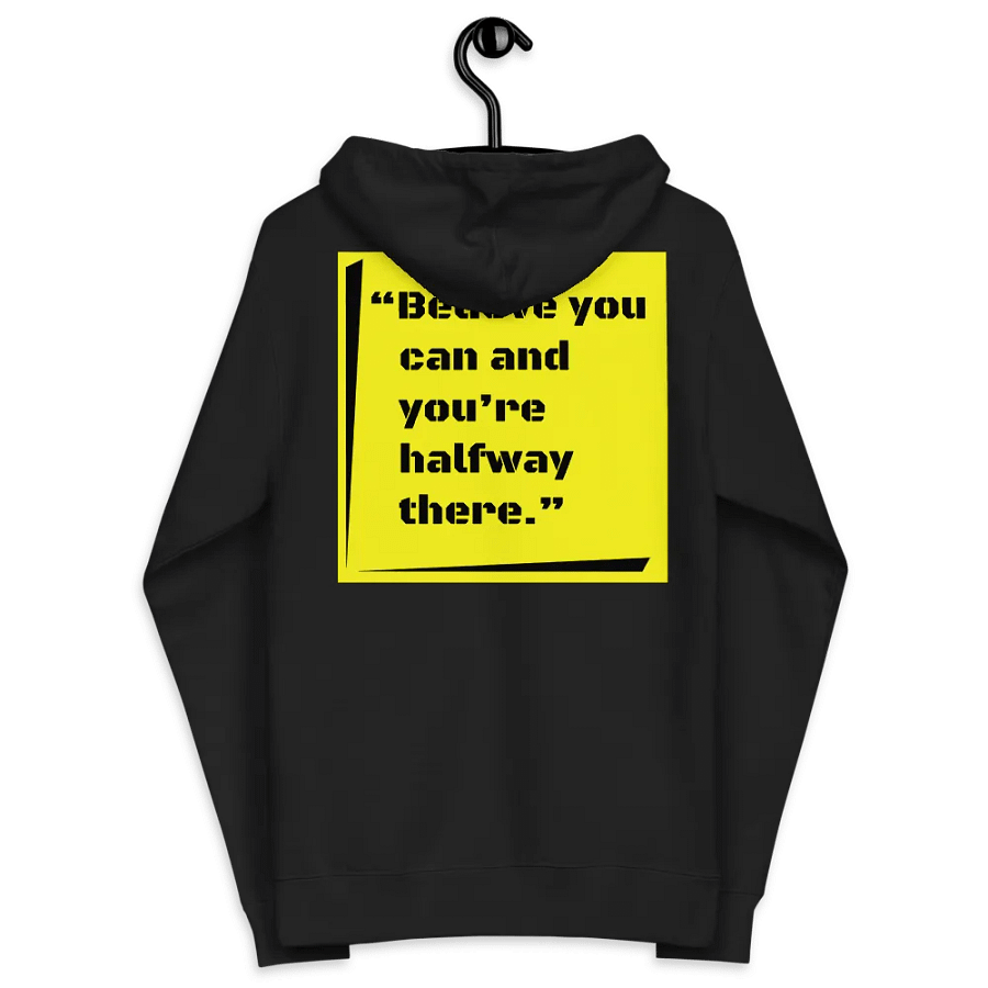 BLACK Independent Trading Co. Fleece Zip Up Hoodie product image (8)