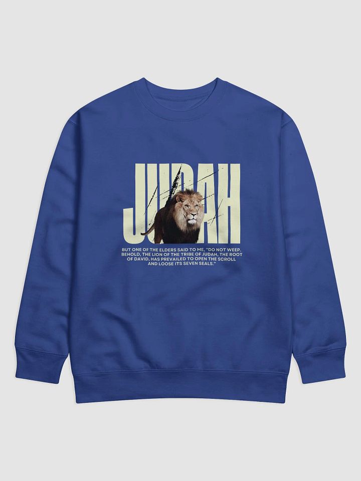 Lion of Judah Premium Sweatshirt product image (1)