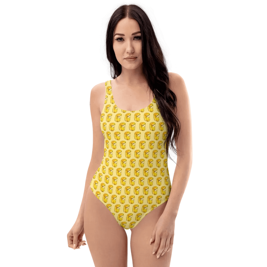 'ninepoGOLDENKAPPA' One-Piece Swimsuit product image (8)