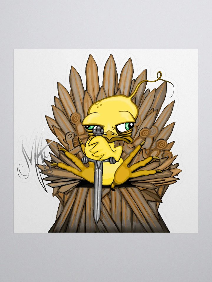 Grumpy Chicken Thrones product image (1)