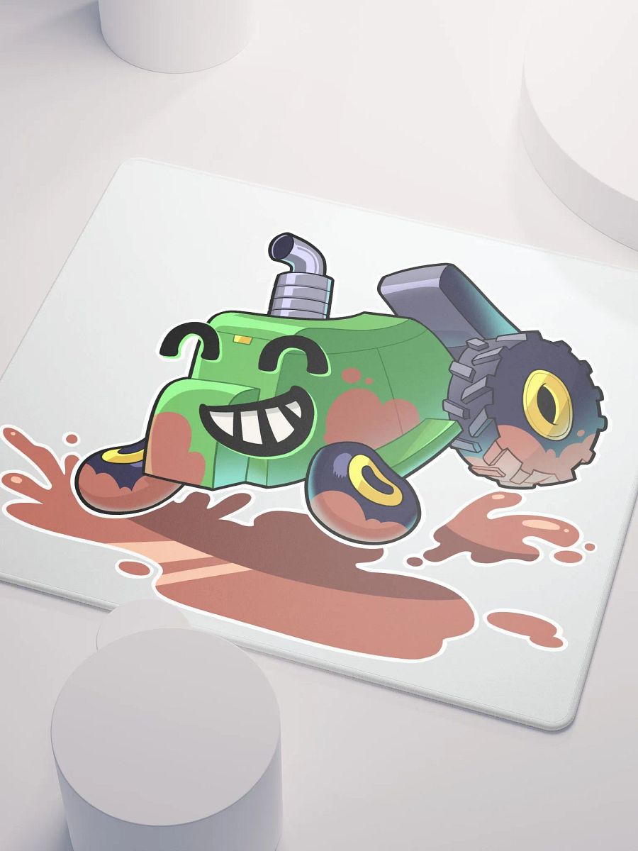 Tracty Playing in Mud - Gaming Mousepad product image (3)