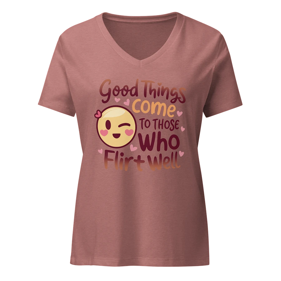 Good Things Flirt V neck shirt product image (2)