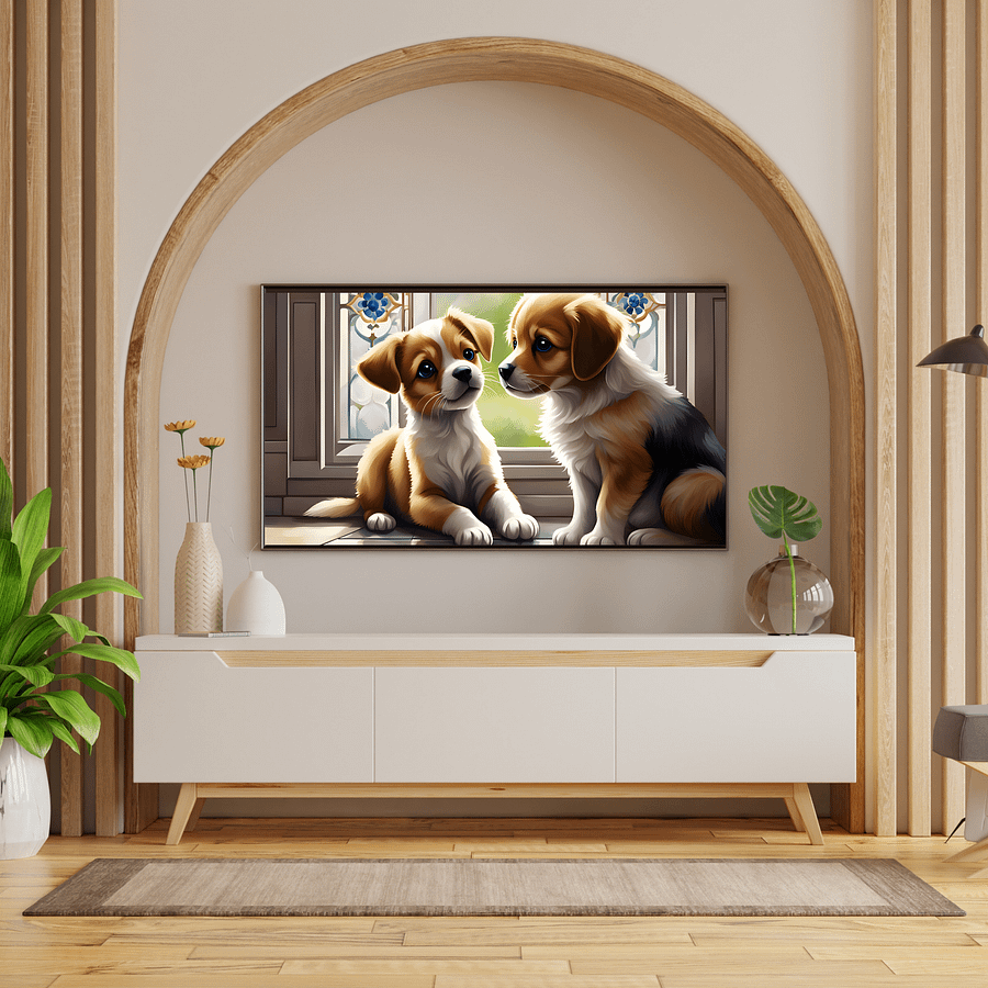 Quality Time TV Frame Art product image (3)