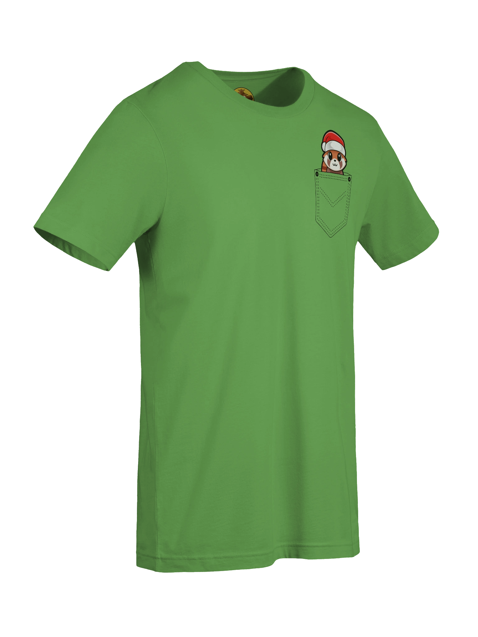 Pocket Santa Panda T-Shirt product image (95)