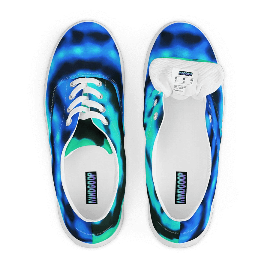 Blue moon splash canvas shoes (womens) product image (6)