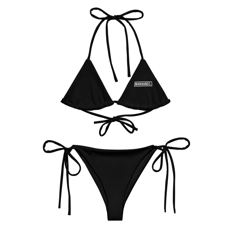 Two-Piece String Bikini by MANHANDS. (Black) product image (5)
