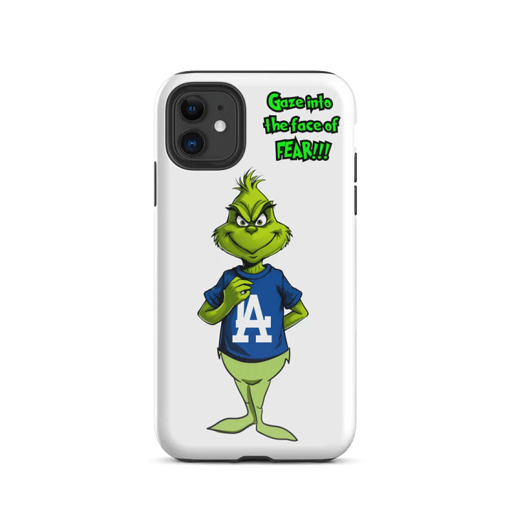 Grinch "Gaze into the Face of Fear" iPhone Cover product image (47)