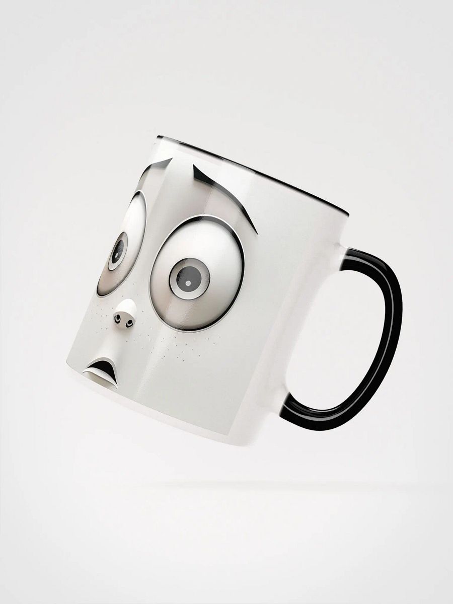Surprised Eyes Ceramic Mug product image (3)