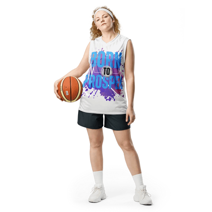 Dynamic Born to Prosper Energy Basketball Jersey product image (1)