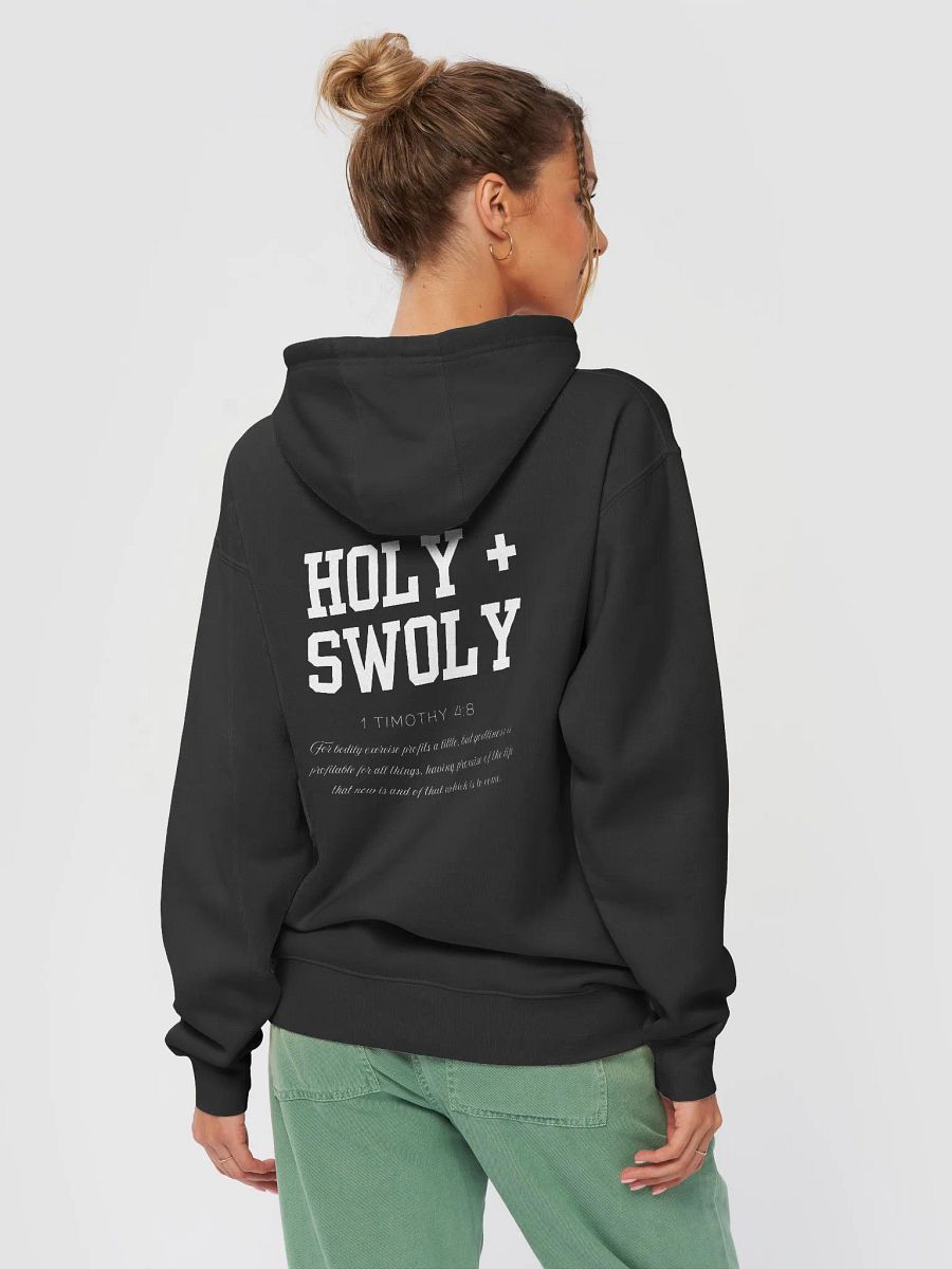 1 Timothy 4:8 | Holy + Swoly Hoodie | Unisex product image (4)