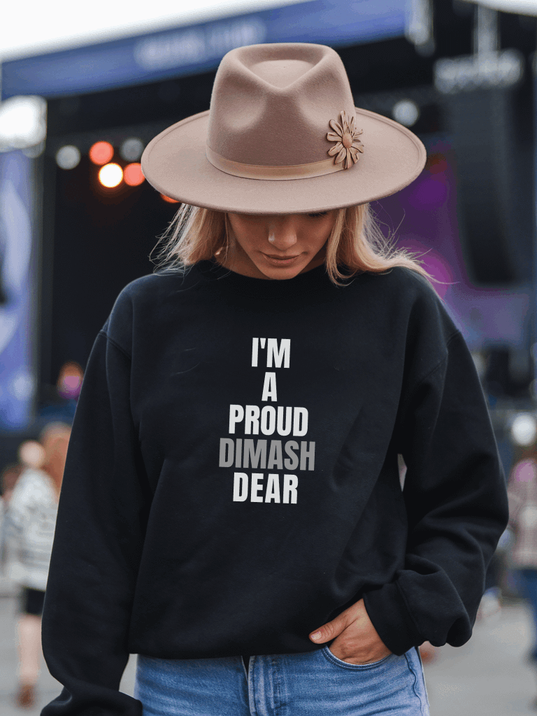 Kazakhstan Singer Sweatshirt Premium Cotton Heritage Sweatshirt product image (7)
